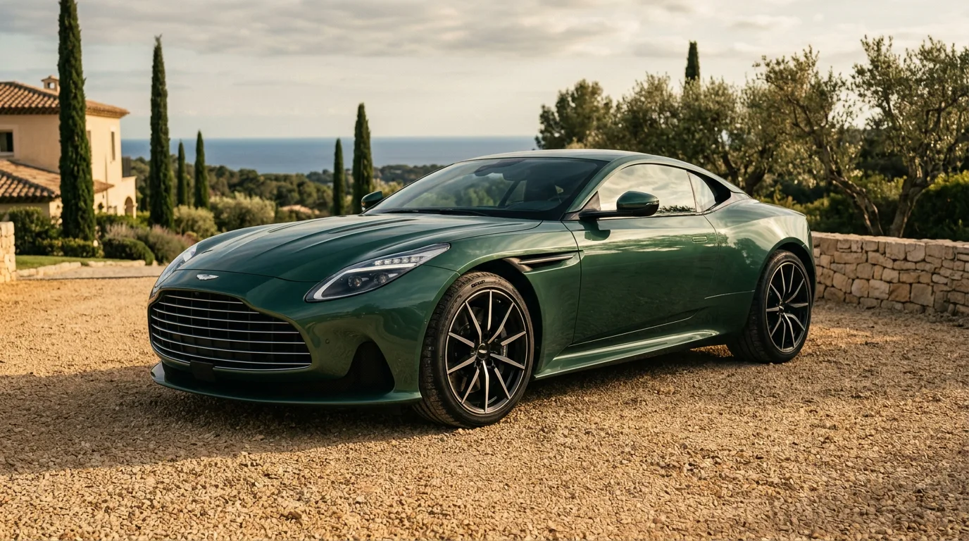 Aston Martin DB12 en LLD à Monaco