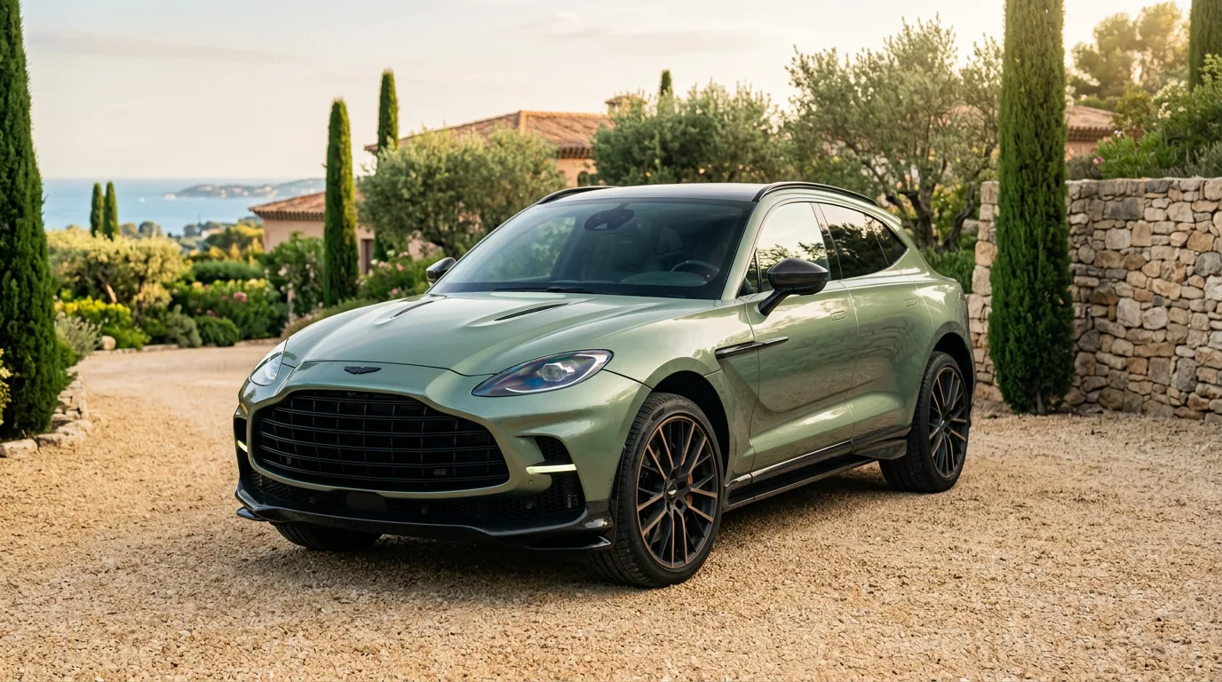 Aston Martin DBX 707 en LLD à Paris